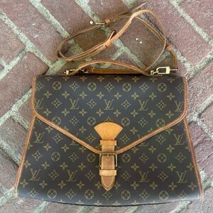 Louis Vuitton Bel-Air Monogram Brown Crossbody Bag / Strap - Authentic
